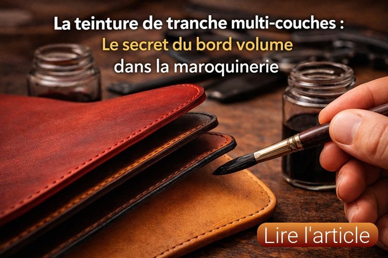 La teinture de tranche multicouche